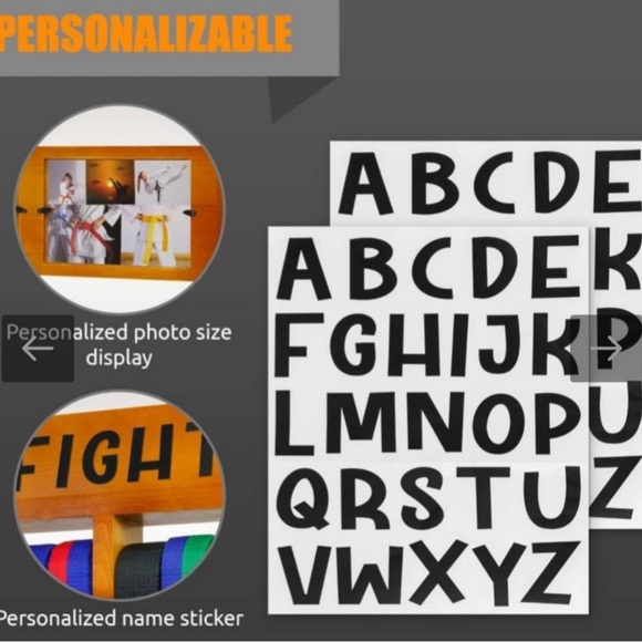 Martial Arts belt display case - Picture 4 of 6